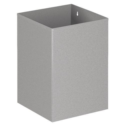 Corbeille à papier carrée 21L - Vepabins - Image 2