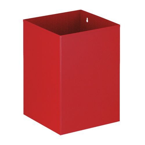 Corbeille à papier carrée 21L - Vepabins - Image 4