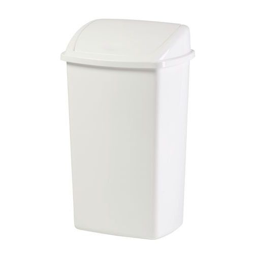 Poubelle en plastique avec couvercle basculant - 15 à 50 L - Vepabins - Image 3