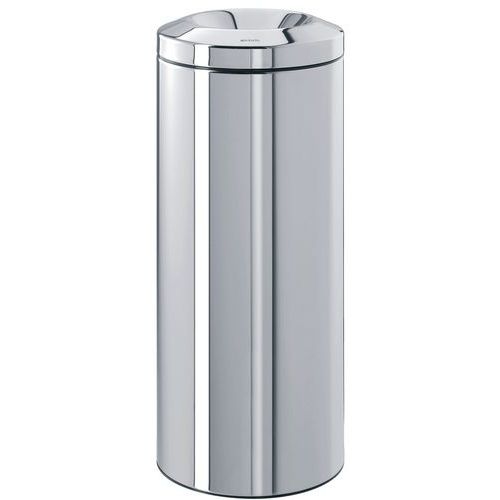 Poubelle à papier anti-feu - Inox - 30 L - Image 2