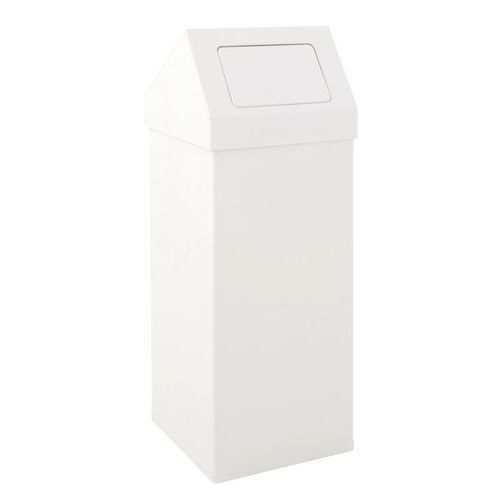Poubelle Carro Push 110L blanc - Image principale