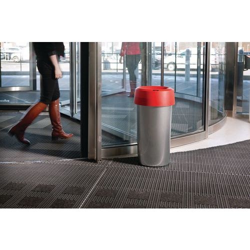 Poubelle Iris ronde - 50L Gris - Image 2