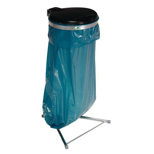 Support sac-poubelle avec couvercle - 120 L - Image 5