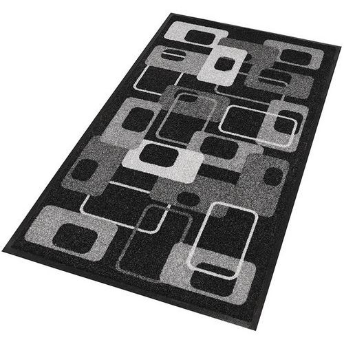 Tapis d'entrée décoratif Modern70'S Gris 900x1500x6mm - Image principale