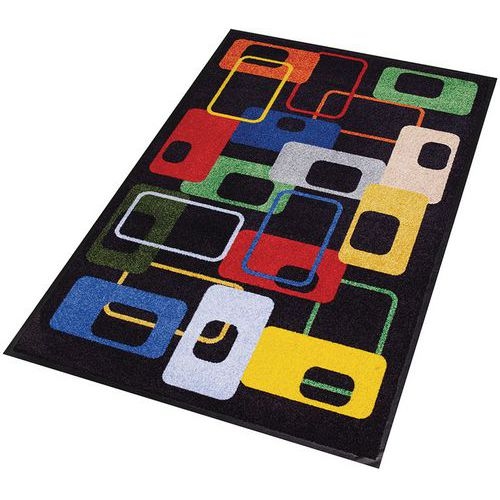 Tapis d'entrée décoratif Modern 70'S 1200x1800x6mm - Image principale