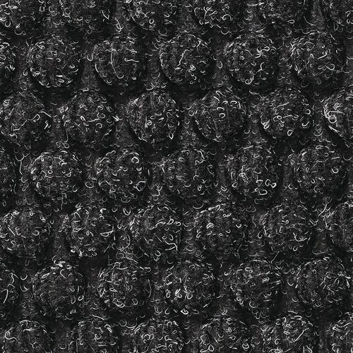 Tapis d'entrée design bulles Long : 90 cm Larg : 60 cm Anthracite - Image 2