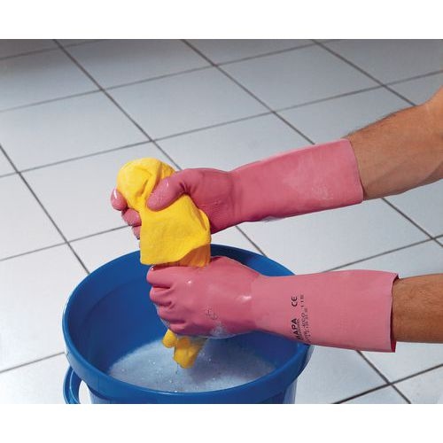 Gants étanches en latex - Rose Vital 115 - Image 4