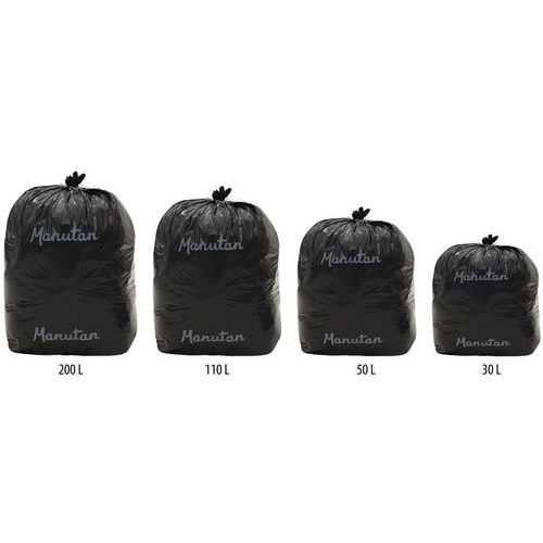 Sac poubelle noir Lot de 500 Déchet léger - 30 et 50L - Manutan Expert - Image 5