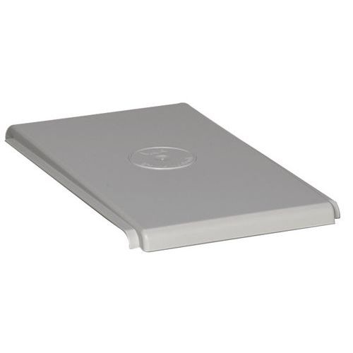 Couvercle plastique gris clair pour station de tri 60L - Image principale