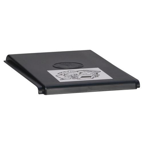 Couvercle plastique anthracite pour station de tri 60L - Image principale