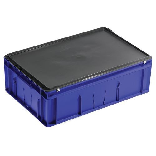 Bacs à couvercle RAKO bleu - 300x200mm - 5 à 60 L - Image 8
