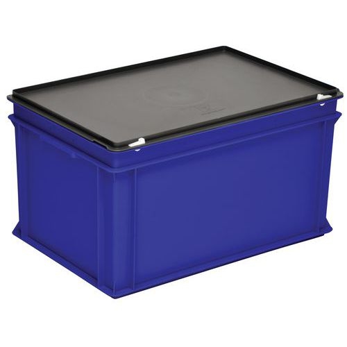 Bacs à couvercle RAKO bleu - 300x200mm - 5 à 60 L - Image 4