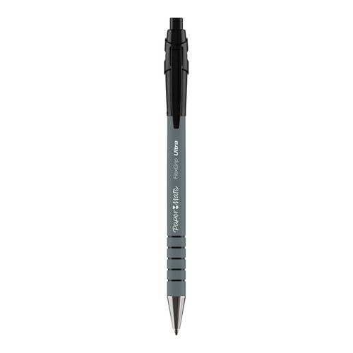 Paper Mate Flexgrip Ultra stylo bille rétractable, pointe moyenne 1 mm - noir - Image principale