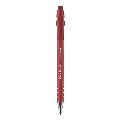 Paper Mate Flexgrip Ultra stylo bille rétractable, pointe moyenne 1 mm - rouge - Image principale