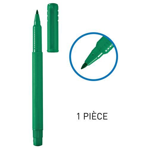 Feutre pointe moyenne nylon 1 mm - Vert - Image principale