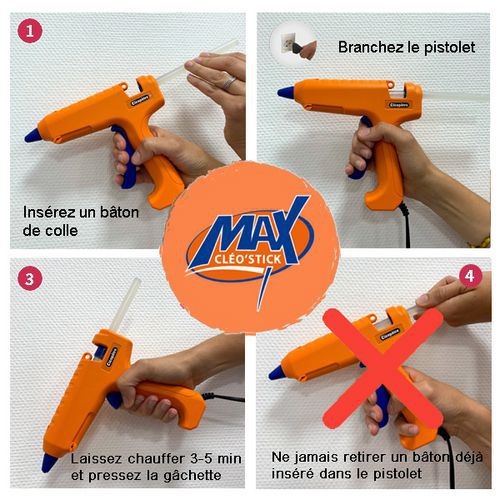 Pistolet à colle Max Cleo Gun Cléopâtre - Image 6