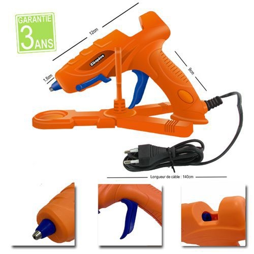 Pistolet à colle basse température Cléopâtre + 2 recharges OFFERTES - Image 6