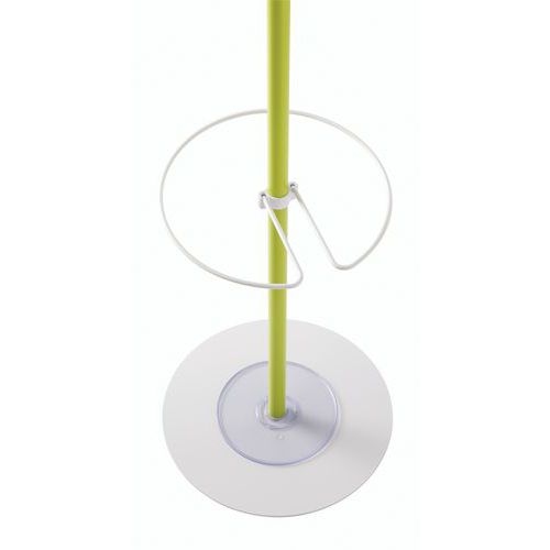 Portemanteau sur pied Yin avec porte parapluie, Coloris : Vert/blanc - Image 3
