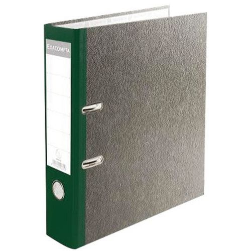 Classeur à levier papier marbré gris Prem'Touch - Image 2