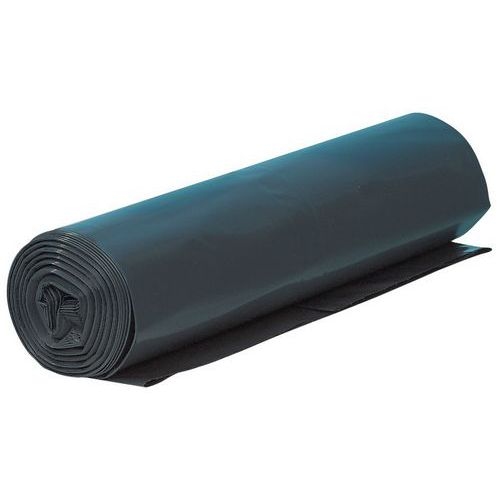 240 Sacs poubelle en PEHD pour conteneurs - 120 L Noir - Image principale