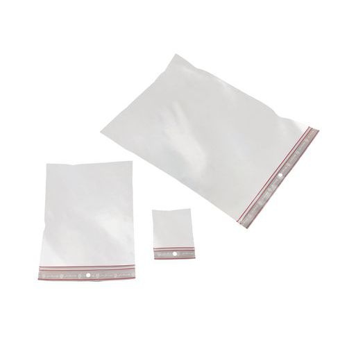 500 sacs plast. Minigrip 100 + trou d'aération Larg: 300xHt: 400 mm - Image 2