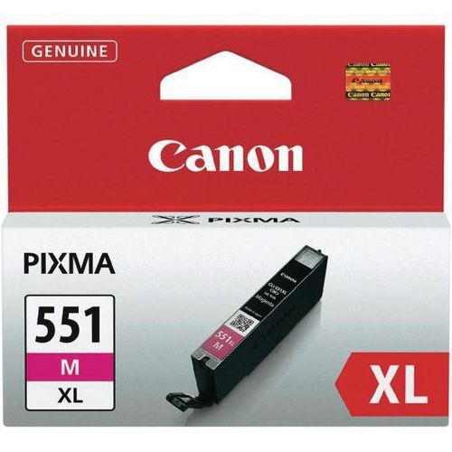 Cartouche jet d'encre Haute capacité CLI-551MXL Magenta - Canon - Image principale