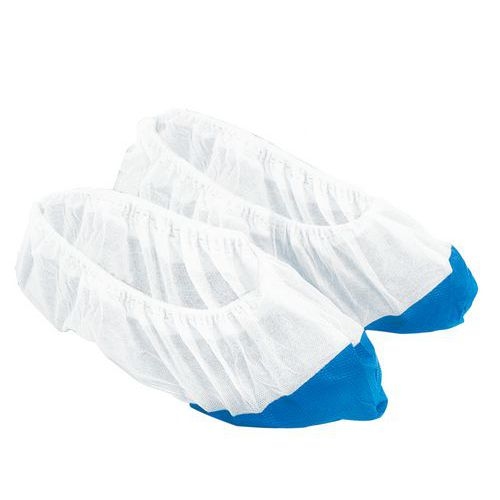 Lot de 1000 Couvre-chaussures - Taille : Unique - Bleu/blanc - Image principale