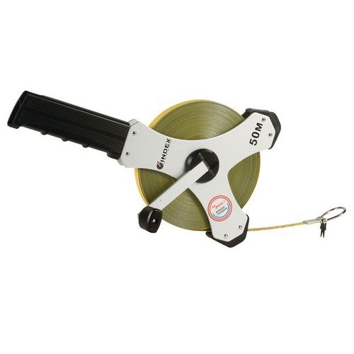 Mètre acier polyamide à poignée droite Stake-Tape - Long.Ruban 50 m - Image principale
