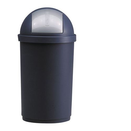 Poubelle en plastique - Bleu - Image principale
