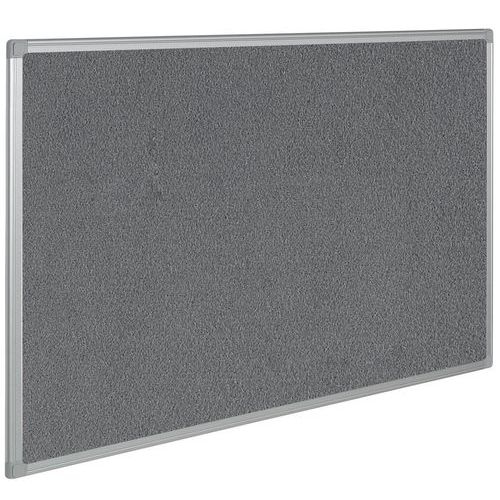 Panneau d'affichage textile Hxl : 45x60 cms - Fond Gris - Image principale