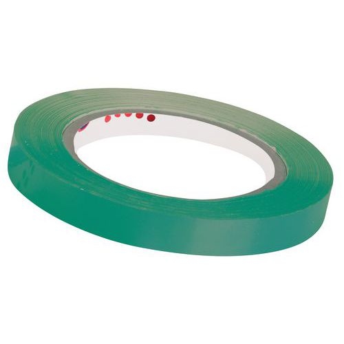 72 bobines Adhésif PVC L:66 m x l:12 mm Vert - Image principale
