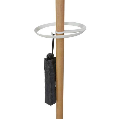 Portemanteau Nahow 6 patères Bois Blanc - Image 3