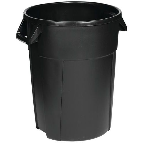 Conteneur rond - Noir - Manutan Expert - Image 2