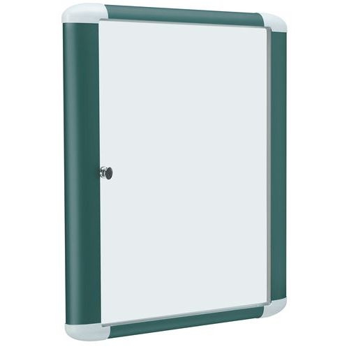 Vitrine d'intérieur Couleur - Fond aluminium - Porte en verre de sécurité - Image 2