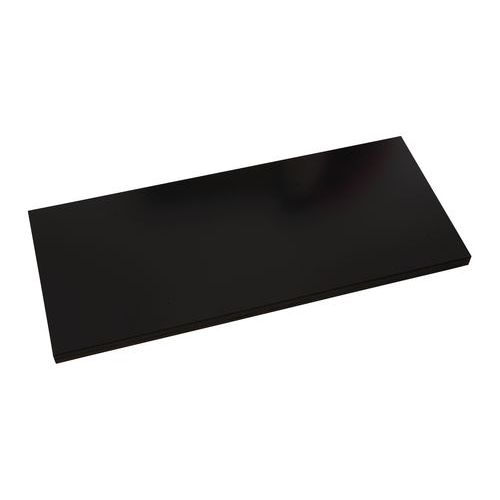 Tablette supplémentaire armoire à rideaux en kit- Larg. 120 cm - noire - Image 2