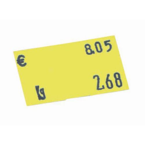 Lot de 36 1200 étiquette Tovel compact Jaune - Image 3