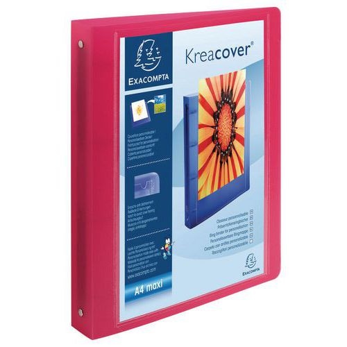 Classeurs chromatique Kreacover assortis A4 maxi - Image principale