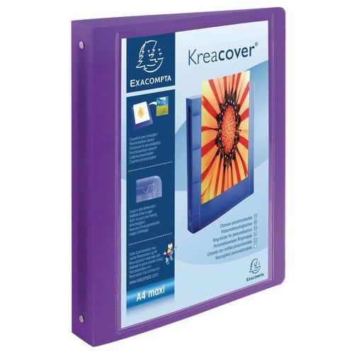 Classeurs chromatique Kreacover assortis A4 maxi - Image 7