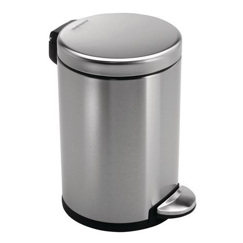 Poubelle ronde à pédale 3L et 4,5L, Poids : 1.10 kg - Image principale