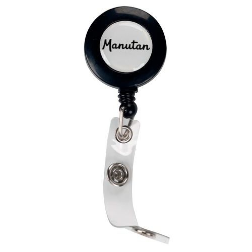 Lot de 25 Badge de sécurité 1 carte - avec enrouleur - Manutan - Image 4