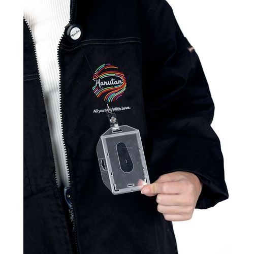Porte-badge de sécurité 1 carte - Manutan Expert - Image principale
