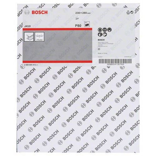 Lot de 50 Feuille abrasive/disque abrasif J410 230 x 280 mm, 80 - Image 2