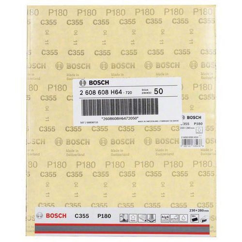 Lot de 50 feuilles abrasive/disque abrasif C355 230 x 280 mm, 180 - Image 2