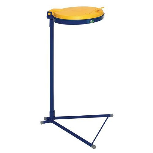 Support sac-poubelle - 120 L - avec couvercle Jaune - Image principale