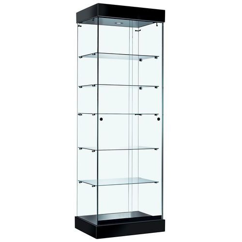 Vitrine ASF avec éclairage LED - Noir - Image 2