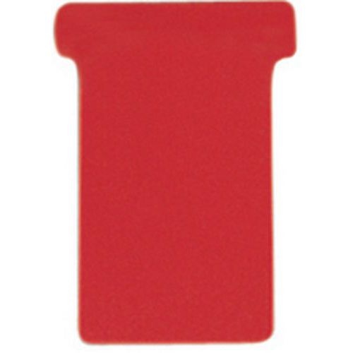 Lot de 100 Fiche T - 48 mm Col.:Rouge Largeur:48 - Image principale