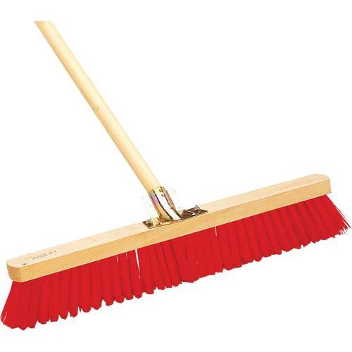 Balais de piste manche bois 140 cm largeur 60 cm - Image principale