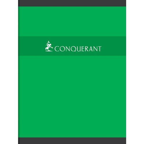 CONQUERANT Cahier 24x32cm Uni 96 Pages Agrafées Couverture Carte Coloris Assortis - Image 5