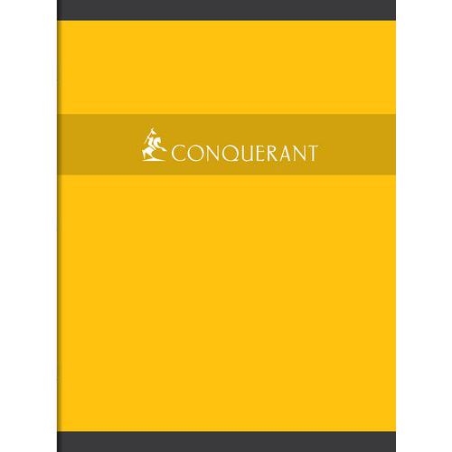 CONQUERANT Cahier 24x32cm Uni 96 Pages Agrafées Couverture Carte Coloris Assortis - Image 4
