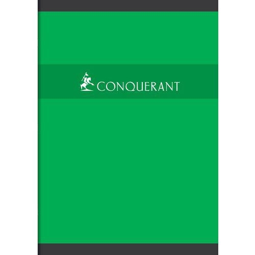 CONQUERANT Cahier A4 Petits Carreaux 5mm 192 Pages Agrafées Couverture Carte Coloris Assortis - Image 4